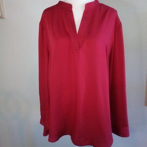 Chico's Veronica Top, Chico's size 3/large ,Red